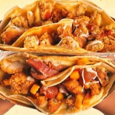 2 كريب بان كرنشي + كيس بطاطس كبير