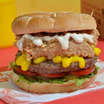 Burger and Crispy Double