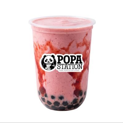Milkshake Strawberry Boba