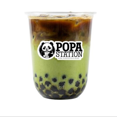 Dirty Matcha Boba