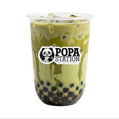 Ice Pistachio Latte Boba