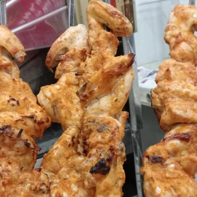 Charcoal-grilled Shish Chicken