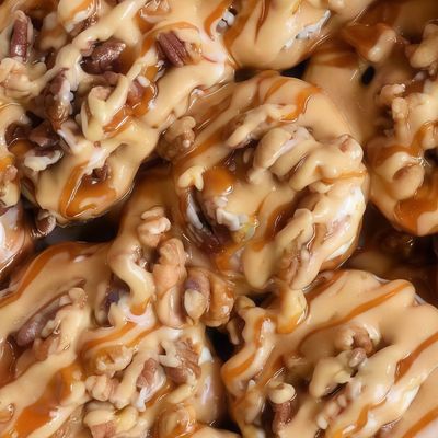 Mini Roll Caramel & Nuts 9 Pcs