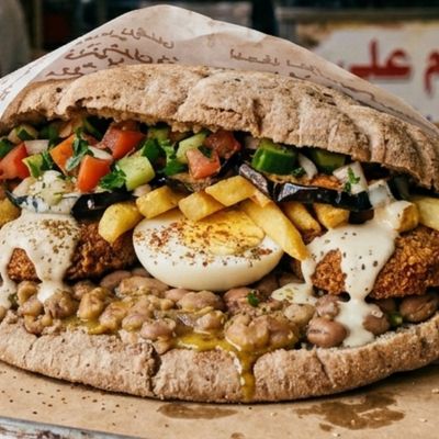 Foul W Falafel Am Saber photo 3