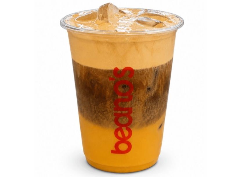 Iced Orange Velvet Latte Cloud