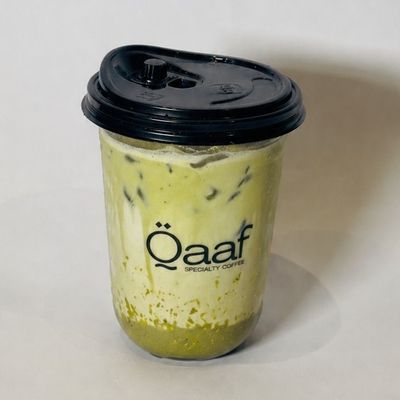 لاتيه فستق مثلج