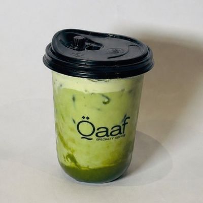 ماتشا لاتيه مثلج
