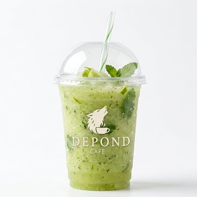 Fresh mint lemonade