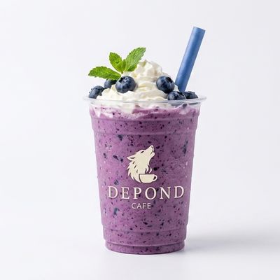 Blueberry Milkshake