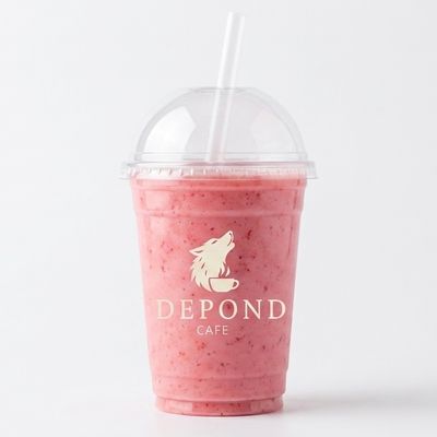 Strawberry with milk