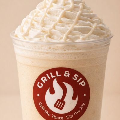 White Mocha Frappe Large