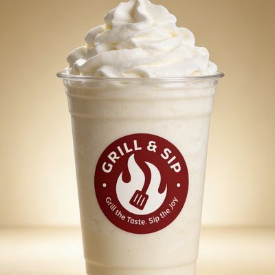 Vanilla Cream frappe large