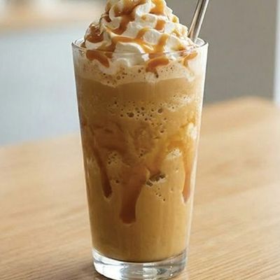 Salted Caramel Frappe Large