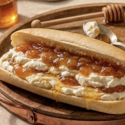 Jam with cream qeshta
