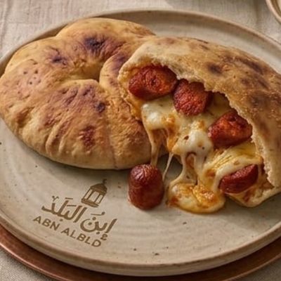 Sausage Hawawshi with Cheese