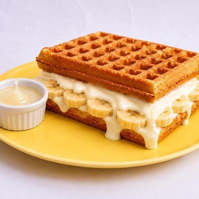 Kiri Banana Waffle