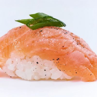 1 Nigerian Tataki Salmon