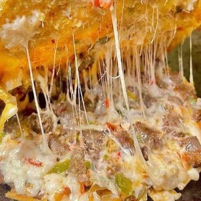 Mixed cheese hawawshi