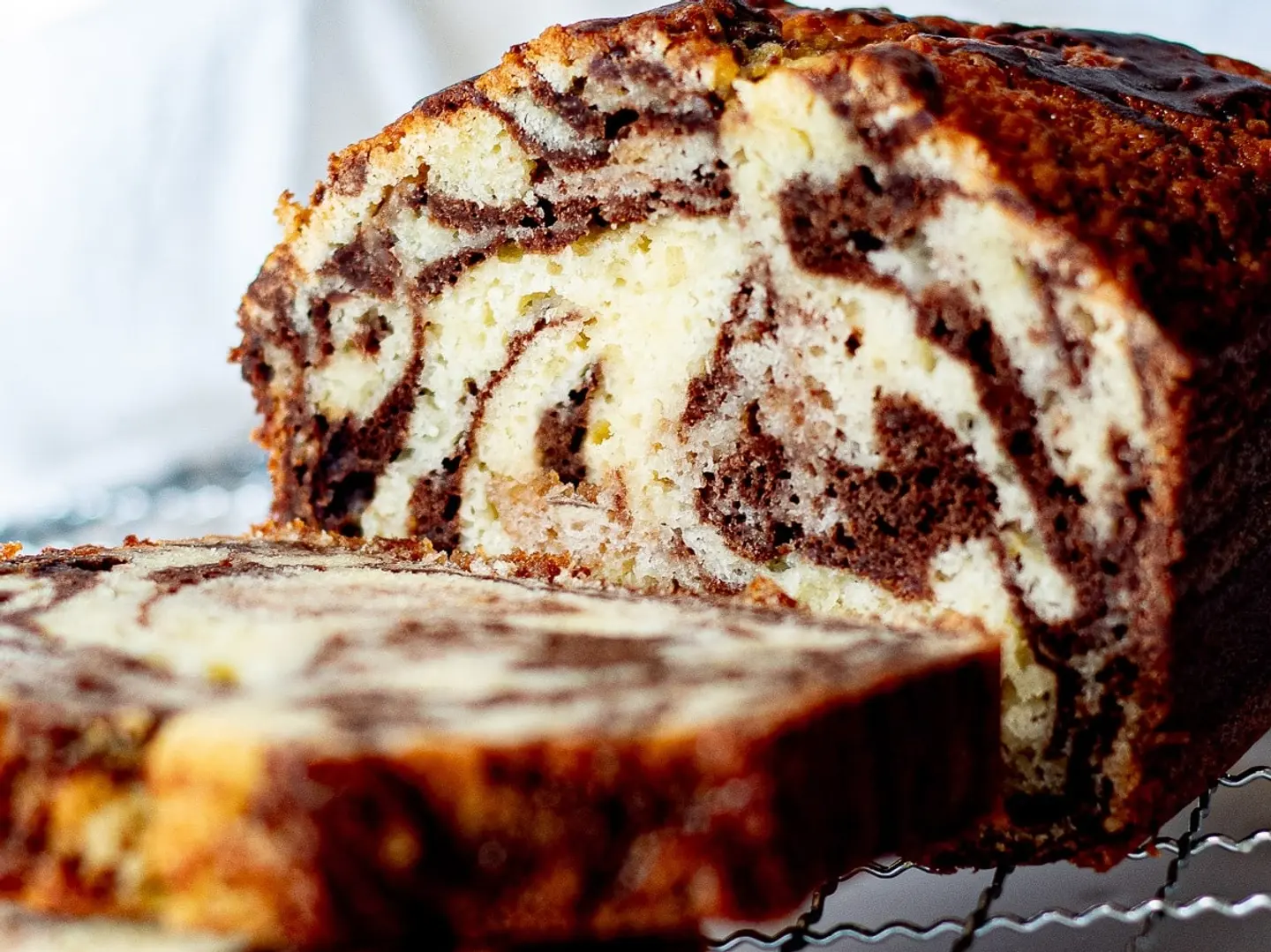 Marble Cake Slice