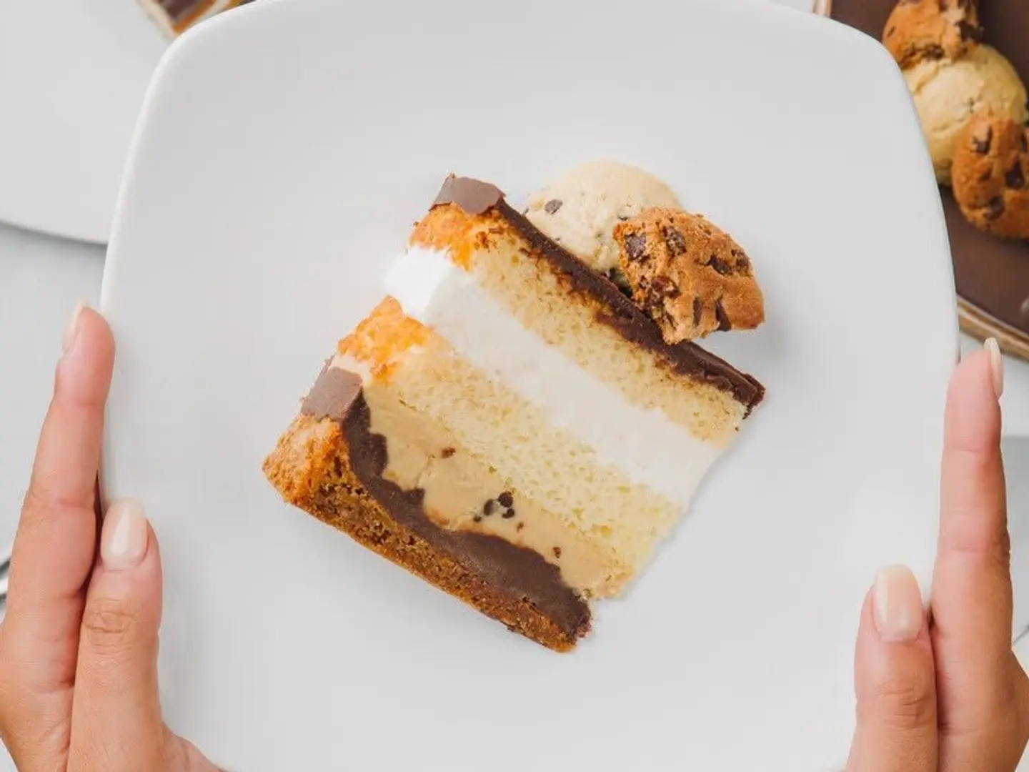 Cookie Dough Cake - Cake Piece