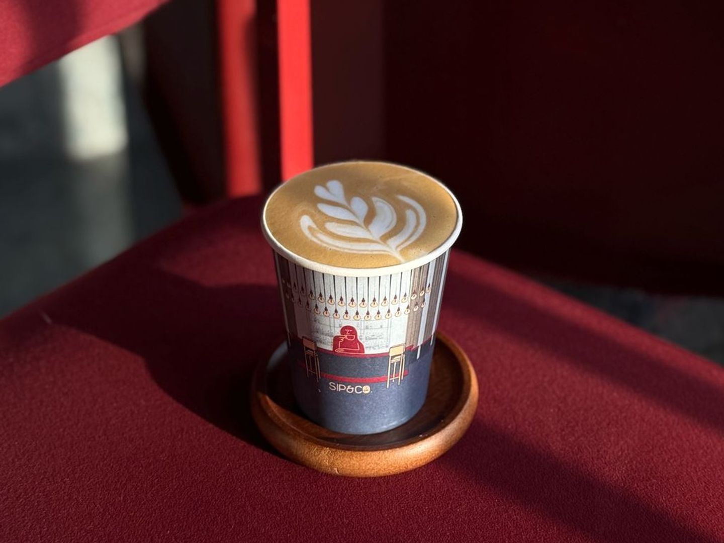 Hot Rose Latte