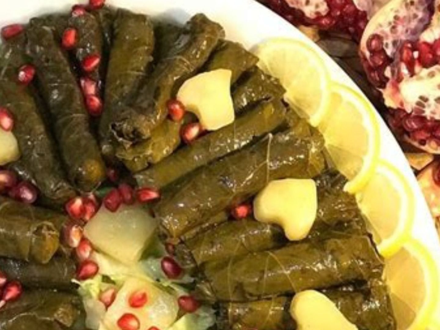 ورق عنب مانجو وسط عدد ١٤ حبه