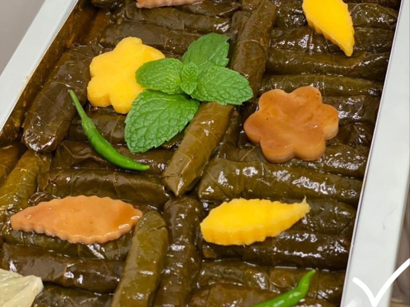 ورق عنب مانجو صغير عدد ١٠ حبه