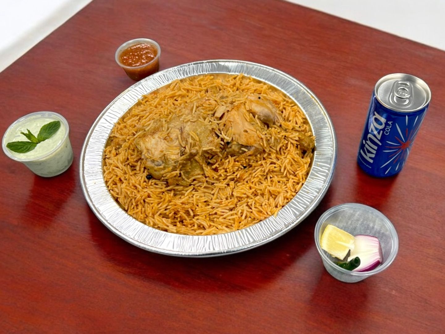عرض نصف حبة دجاج مضغوط