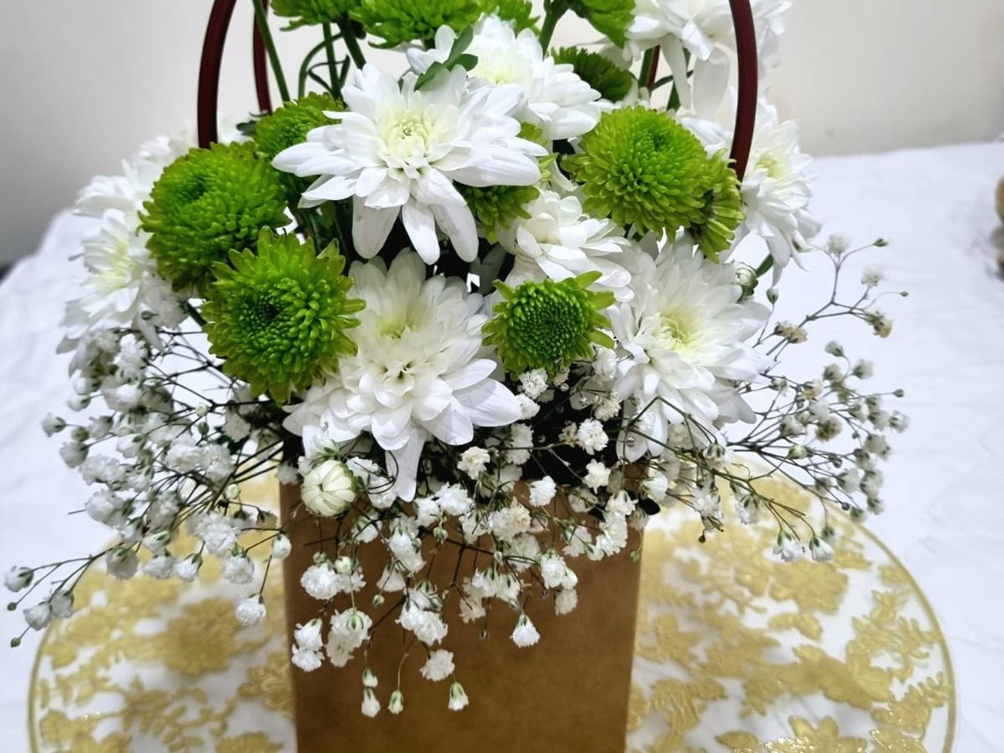 Flower Gift Basket 1