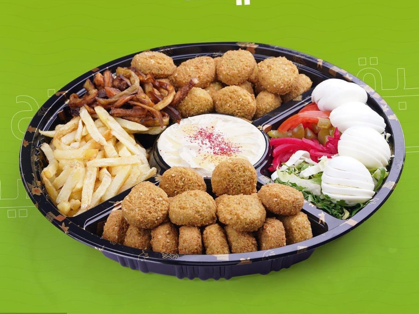 Large Mixed Falafel Plate