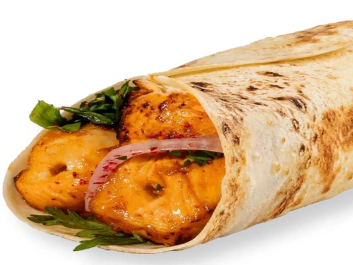 Shish Tawook Saroukh With Saj Bread