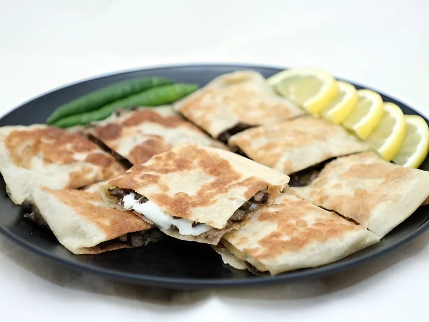 Lamb Liver Mutabbak With Cheese