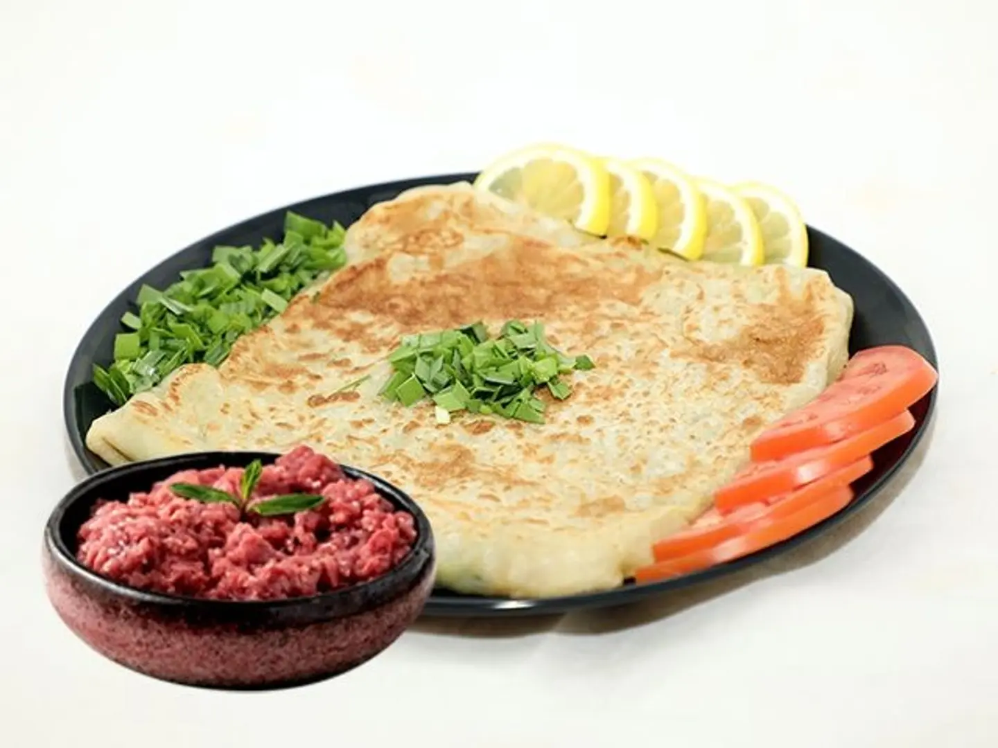 مطبق خضار مع لحم