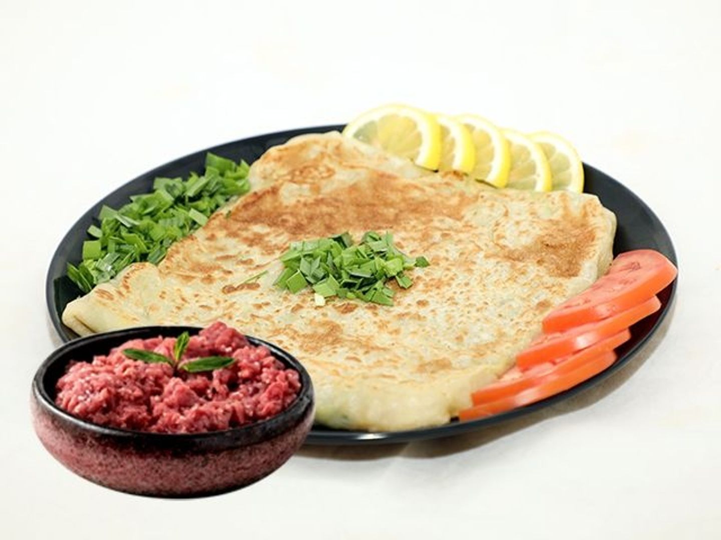 Vegetables Mutabbak With Meat