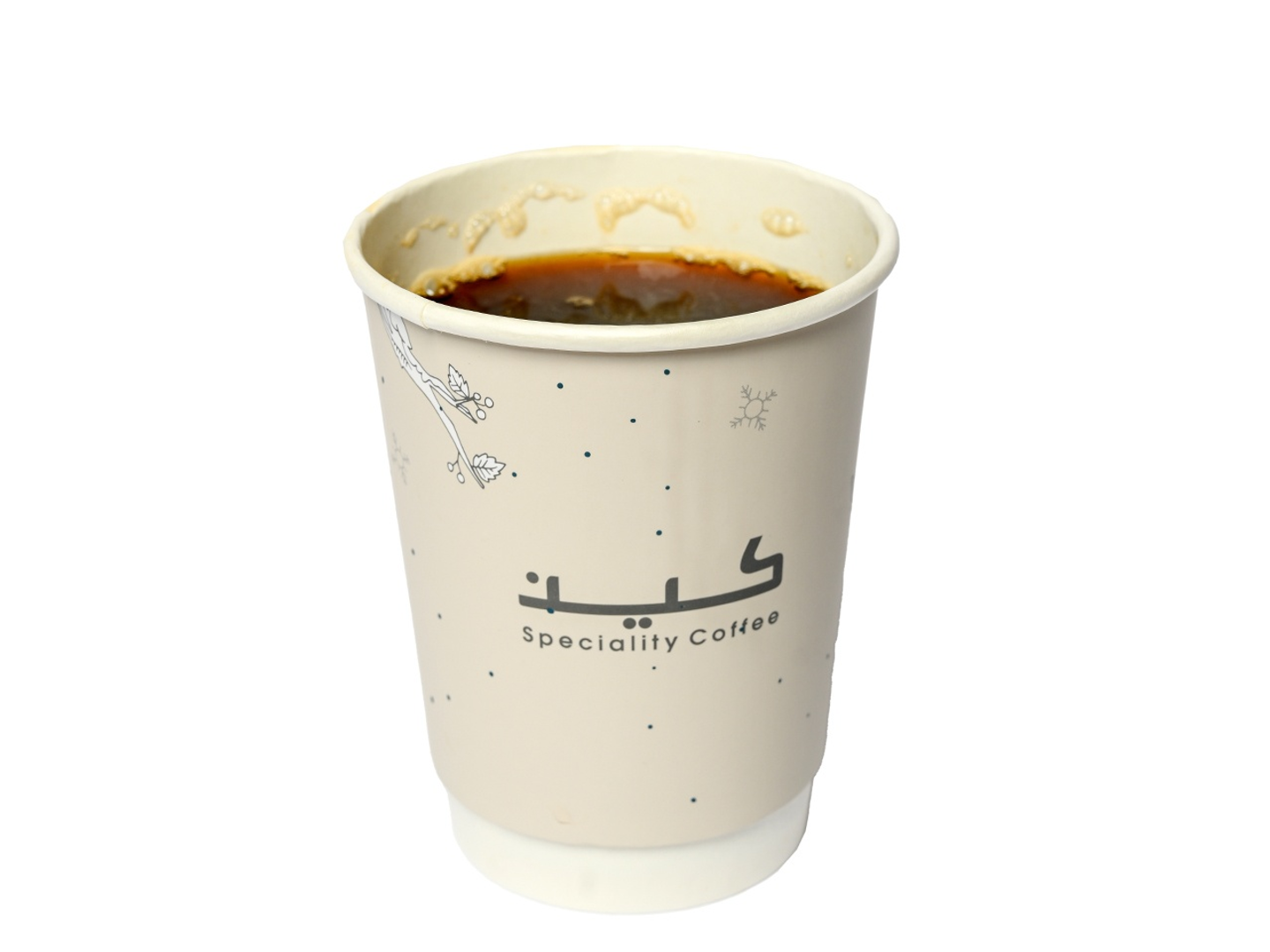 قهوة مقطرة حار