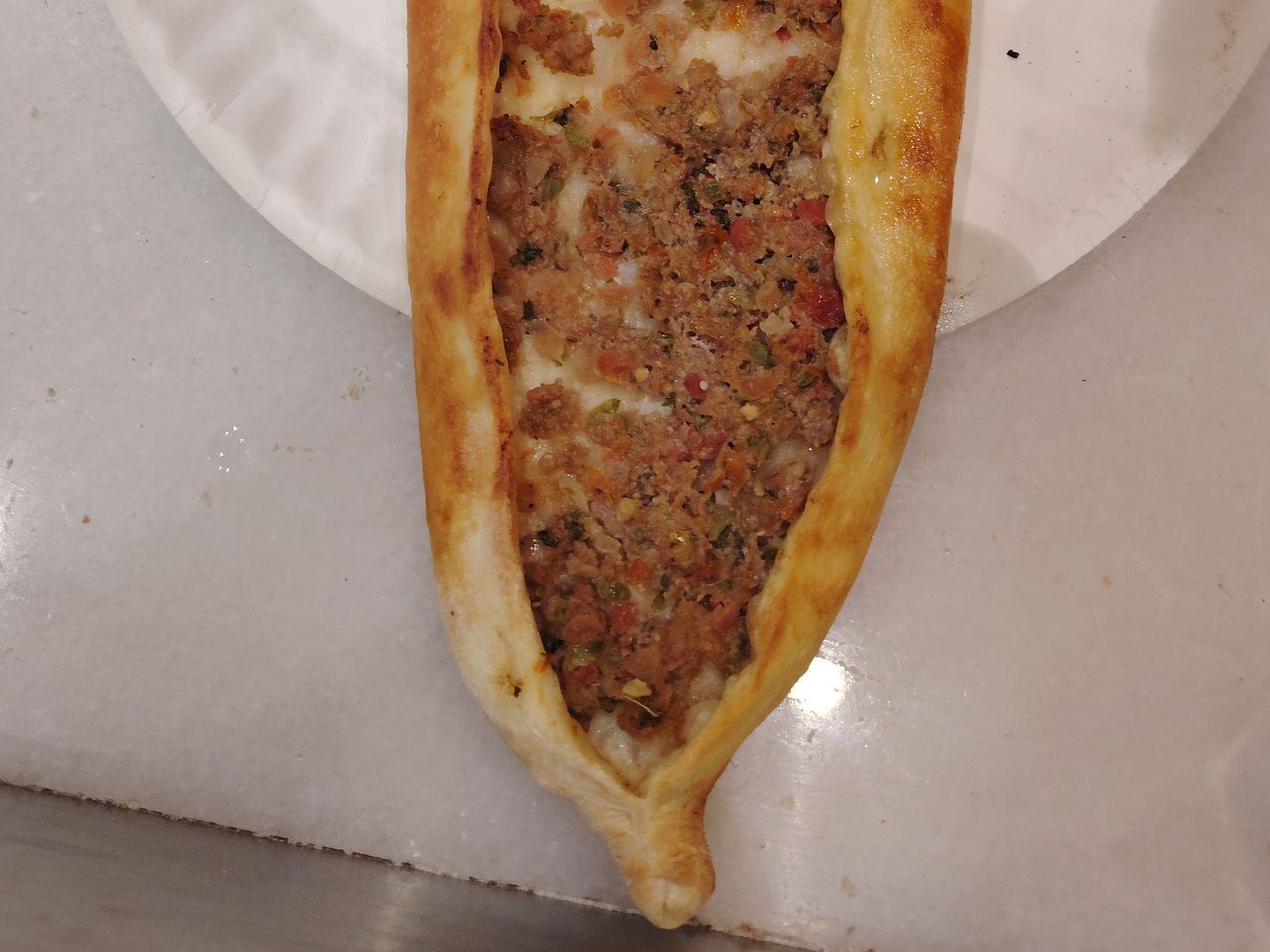 فطيرة لحم سادة