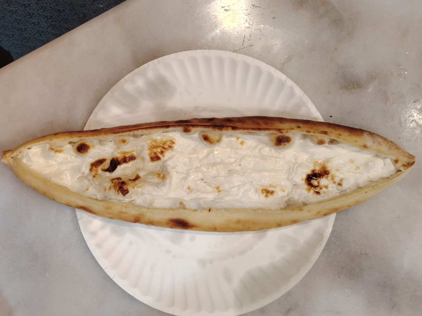 فطيرة لبنة فلافل