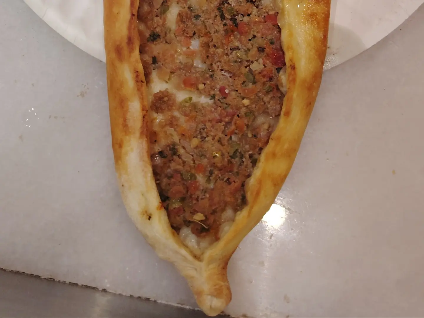 فطيرة لحم جبن