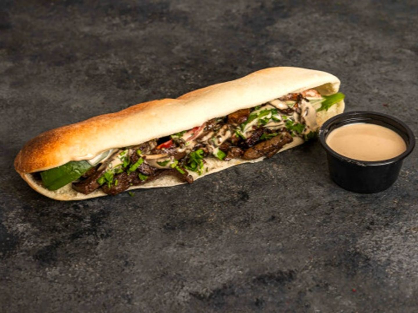 Fresh Grilled Liver Sandwich
