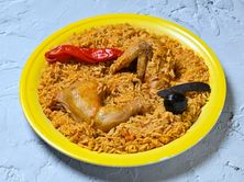 مضغوط دجاج - نصف مضغط رز أبو بنت