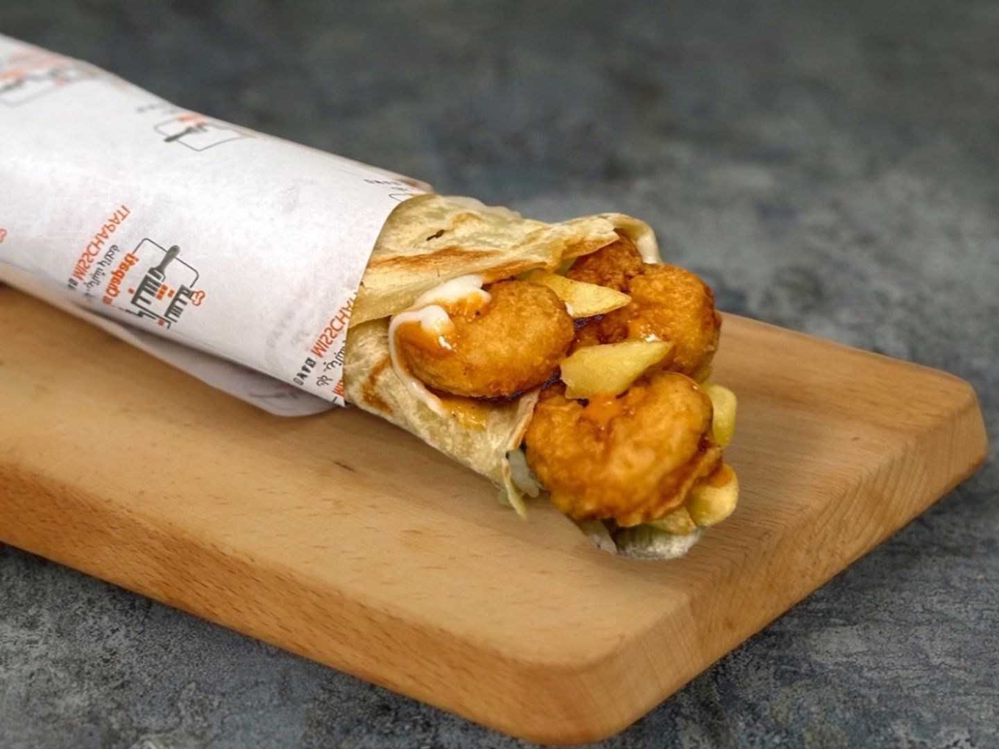 Shrimp Chapati