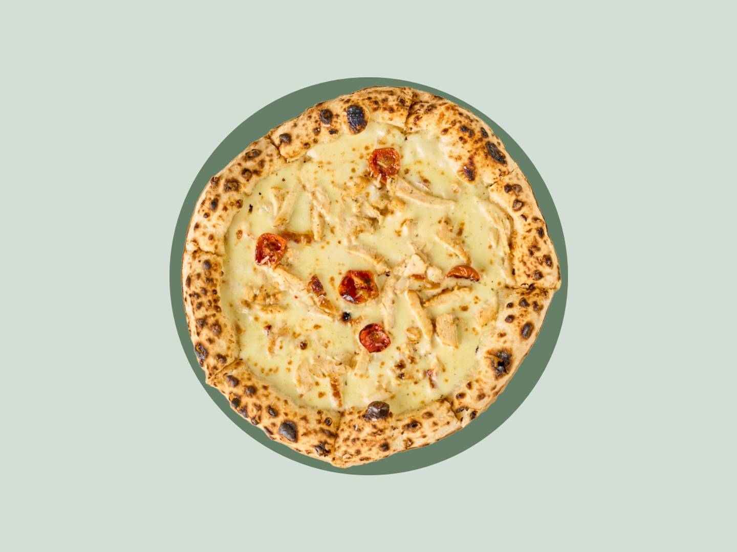بيتزا دجاج - كبير
