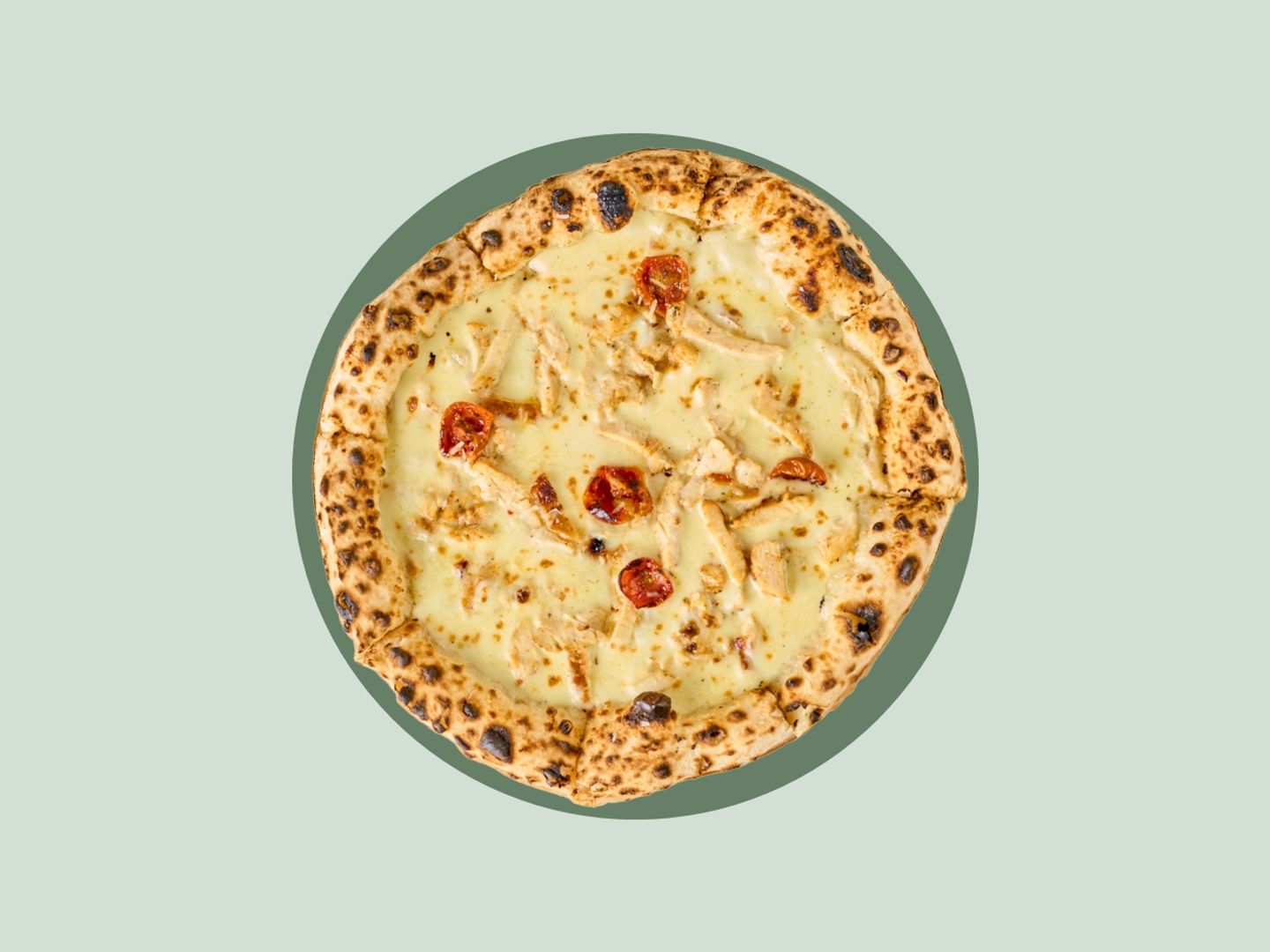 بيتزا دجاج - كبير