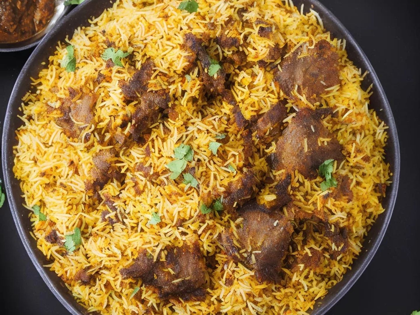 لحم دوم برياني