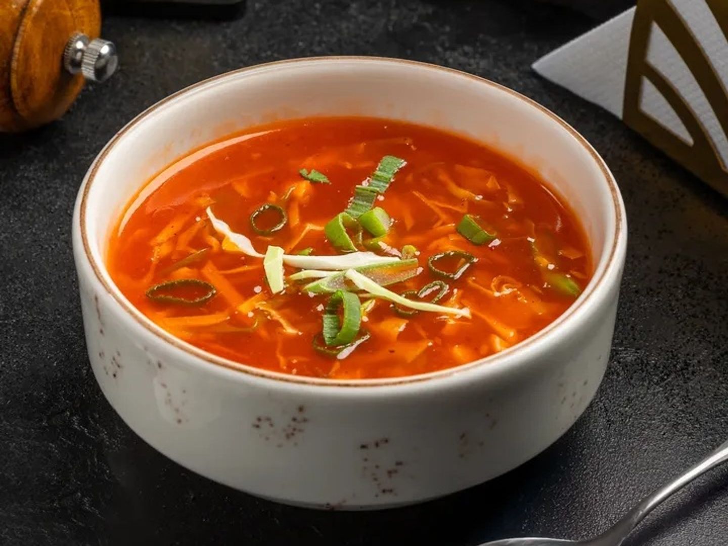 شوربة حار و حامض الخضار