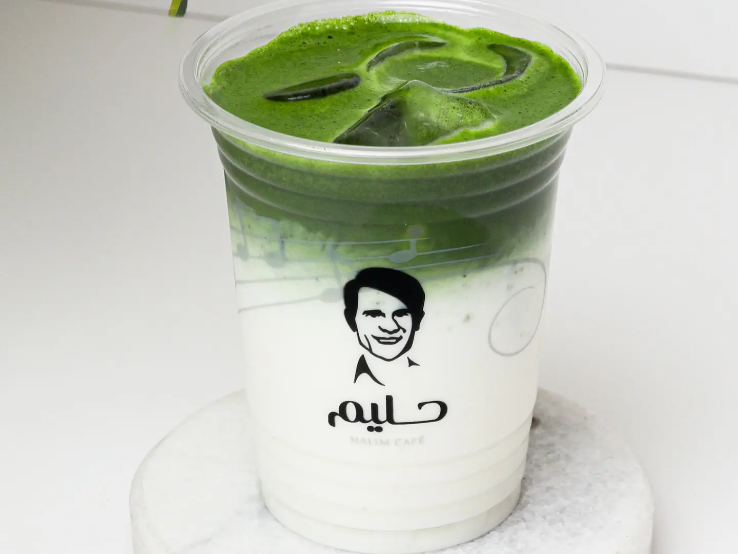 ماتشا ايس لاتيه