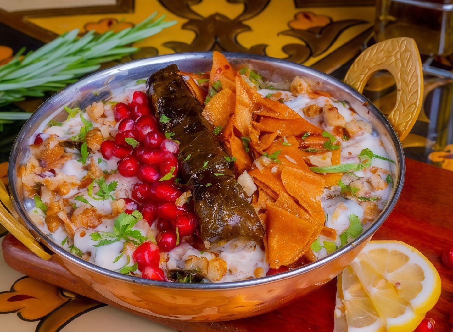 فتة ورق عنب