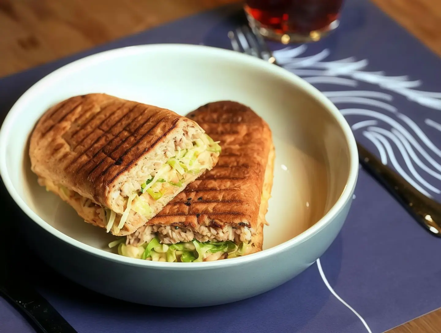 Tuna Sandwich With Special Mixtur