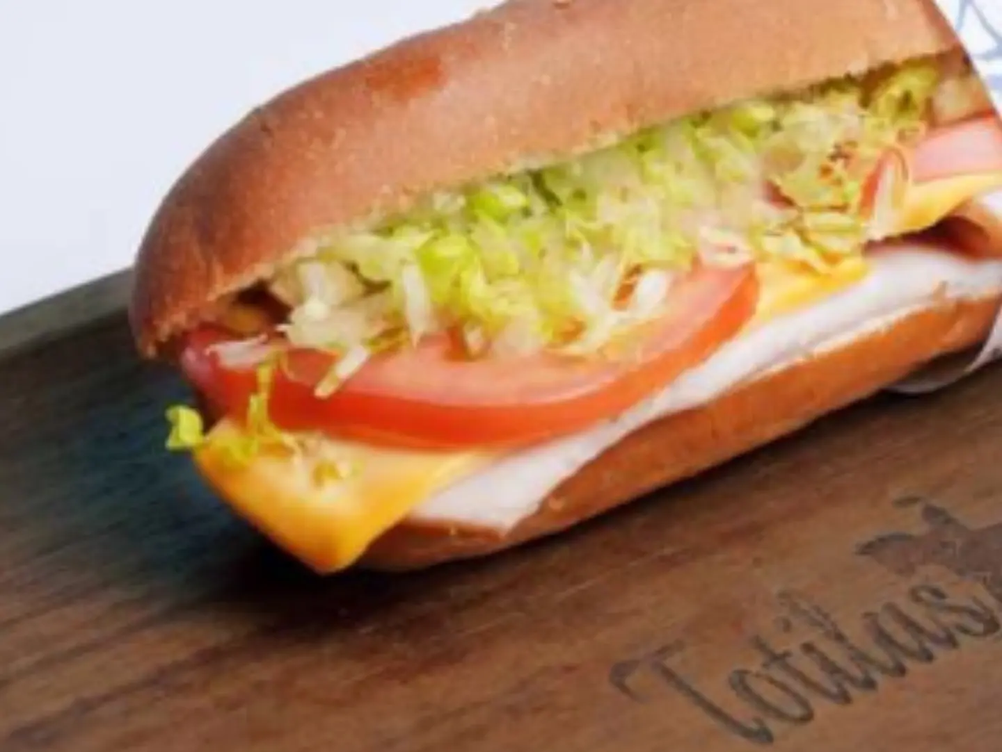 Turkey And Cheese Sandwich