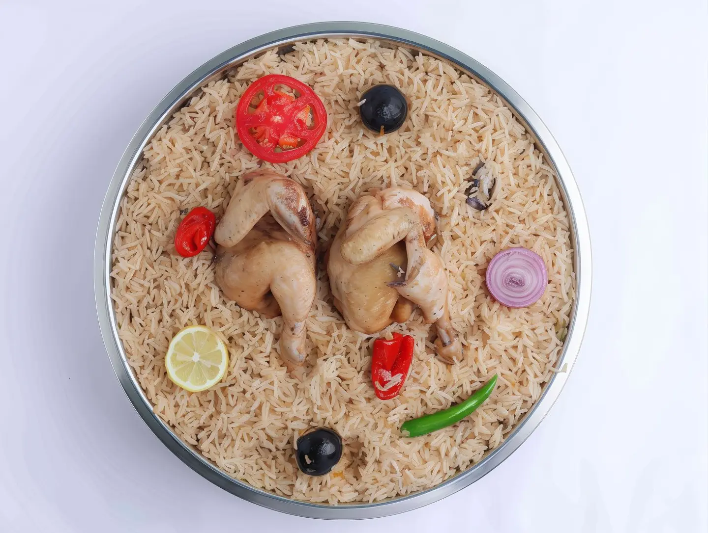 Compressed Chicken Kabsa